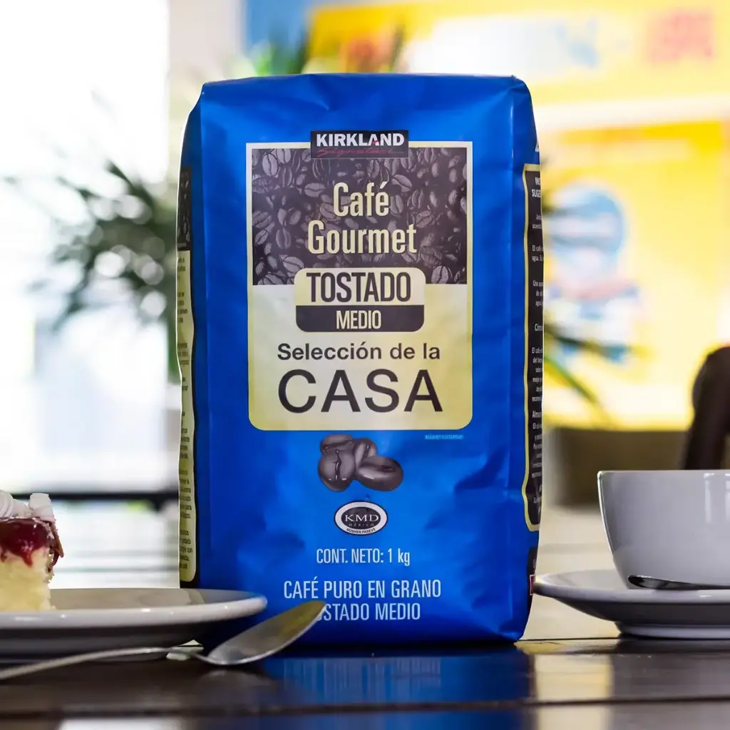 [1004001] Cafe Gourmet Molido Chiapas Grano Seleccion de Casa Kirkland 1kg