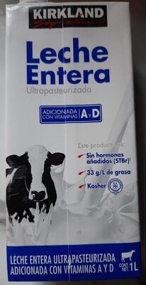 Leche Entera Kirkland 1L