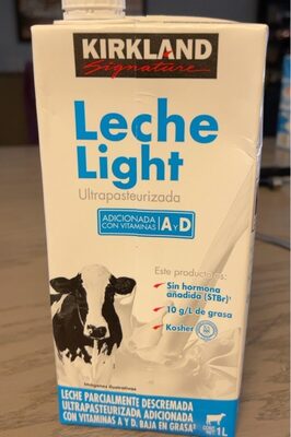 Leche Light Kirkland 1L