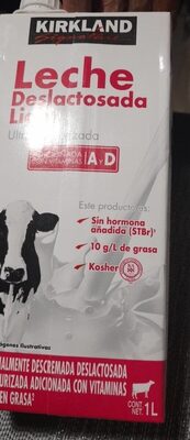 Leche Deslactosada Light Kirkland 1L