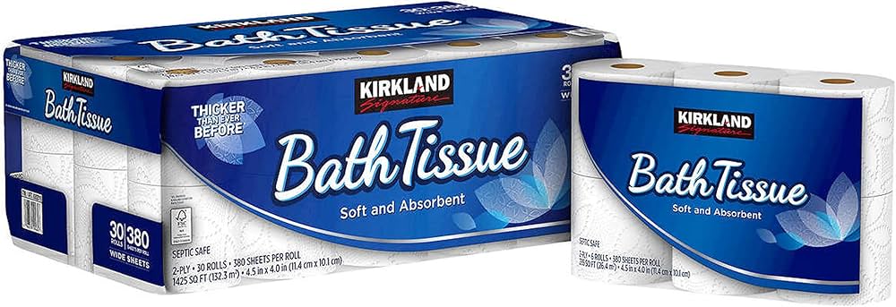 Papel Higienico Kirkland 6pz