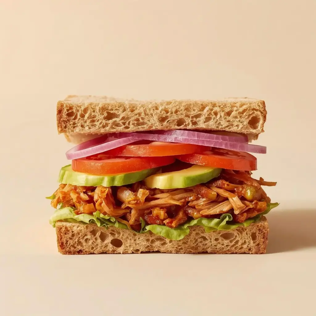 Sandwich Pierna al Horno en Adobo