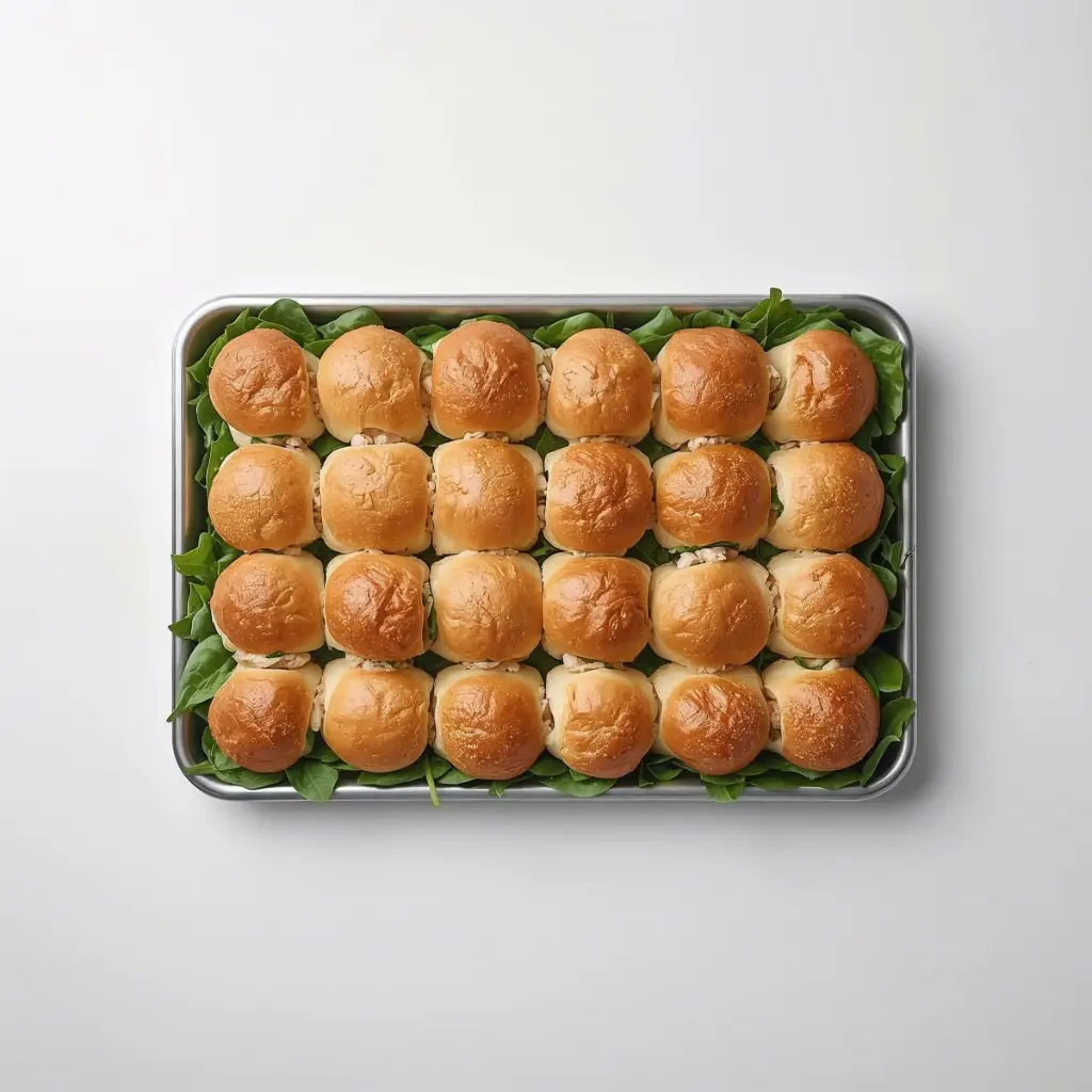 Charola: Bollitos de Pierna al Horno 24pz