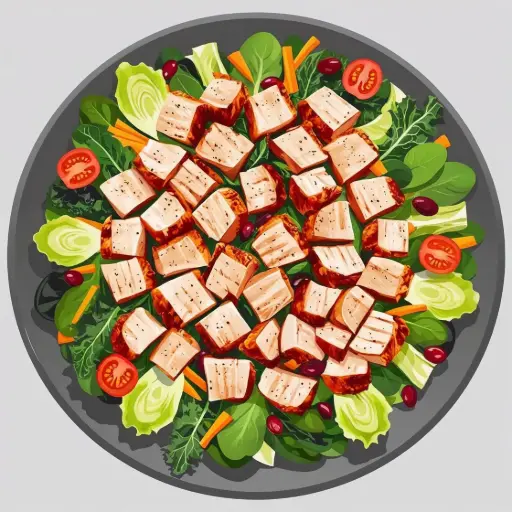 [SAZONMENU09] Ensalada Vital de Pollo